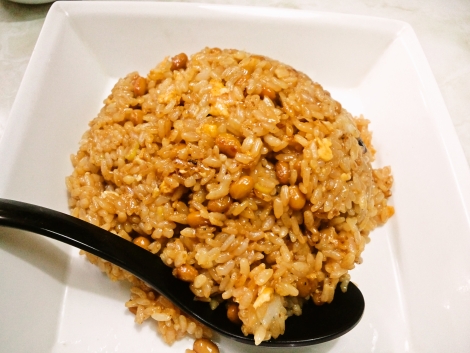 ラーメンくまごろうの納豆チャーハン